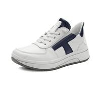 ara Sapporo Sneaker weiß blau für Damen, weiß, Größe 41 ½ EU / 7,5 UK