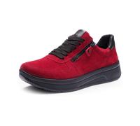 ara Sapporo Sneaker wildberry schwarz für Damen, rot, Größe 42 EU / 8 UK