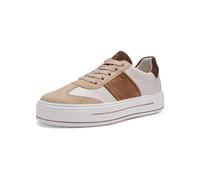 Ara Plateausneaker Canberra Leder Damen Weiß/Braun Größe 39