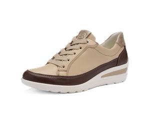 ara Schnürer Zürich mocca für Damen, beige, Größe 38 ½ EU / 5,5 UK