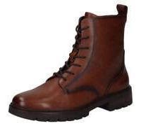 Schnürstiefelette ARA "Ara Stiefel Glattleder", Damen, Gr. 38,5, braun, Glattleder, casual, Schuhe (53593160-38,5) braun