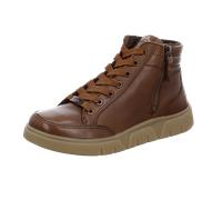Schnürboots ARA "ROM" Gr. 7 (40,5), braun Damen Schuhe Reißverschlussstiefeletten in Komfortweite G = weit (17708133-7)
