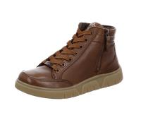 Schnürboots ARA "ROM" Gr. 7 (40,5), braun Damen Schuhe Reißverschlussstiefeletten in Komfortweite G = weit (17708133-7)