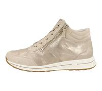 Ara Mid Sneaker Osaka 12-24808 beige metallic H‑Weite Damen Größe 42