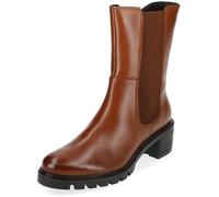 Ara Shoes Leder-Stiefeletten in Hellbraun - Größe 39 | Stiefeletten