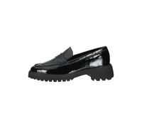 ara Slipper Leder Schwarz Lack - 42