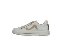 ara Sneaker Lederimitat Weiß/Braun - 39