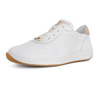 ara Damen LISSABON Sneaker, Weiss,Sand, 41 EU