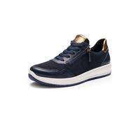 Ara Sneaker Osaka Leder Damen Blau/Braun Größe 39