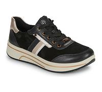 ara Damen Sapporo Sneaker, SCHWARZ,Sand, 37 EU Weit