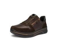 Sneaker ARA "Ara Sneaker Leder", Damen, Gr. 42, braun (caffee), Leder, Schuhe Sneaker (20113257-42) caffee