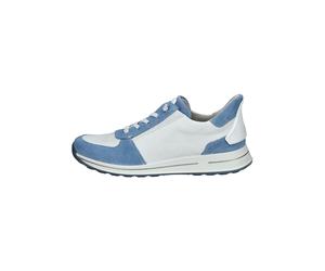 ara Sneaker Veloursleder Blau/Weiß - 36,5
