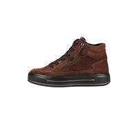 Sneaker ARA "Ara Sneaker Veloursleder", Damen, Gr. 43, braun (dunkelbraun), Veloursleder, Schuhe Sneaker (64053357-43) dunkelbraun