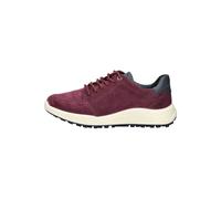 Sneaker ARA "Ara Sneaker Veloursleder", Damen, Gr. 37, rot (rot, blau), Veloursleder, Schuhe Sneaker (55690047-37) rot, blau