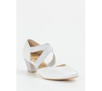 Ara Spangenpumps in grau/weiß in Größe: 41 für Damen Weite: G