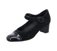 ara SpangPumSamtLaSw für Damen, schwarz, Größe 40 EU / 6,5 UK