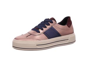 ara Sportliche Schnürschuhe für Damen, gold, Größe 41 EU / 7 UK
