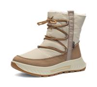 Winterboots ARA "ST.MORITZ-GTX", Damen, Gr. 6 (39), beige (creme, beige), Lederimitat, Textil, Schuhe Winterboots, Keilabsatz, Winterstiefelette mit aufgesetzter Schnürung, Weite H (91088607-6) creme,