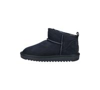 Ara Winterboots ALASKA – Damen, Veloursleder, Lammfell, Bequemweite H, Dunkelblau Gr. 43