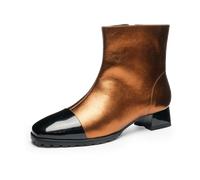 ara Stiefelette Graz mocca für Damen, gold, Größe 37 EU / 4 UK