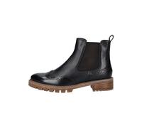 Stiefelette ARA "Ara Stiefelette Leder/Textil", Damen, Gr. 37,5, blau (dunkelblau), Leder, Textil, Schuhe (30641106-37,5) dunkelblau