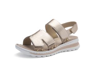 ara Tampa Sandale beach sand für Damen, gold, Größe 39 EU