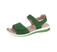 ara Tampa Sandale grün Samt Velour 12-47207 für Damen, grün, Größe 36 EU