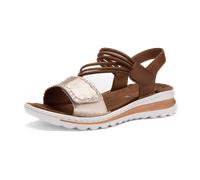 ara Tampa Sandale sand cognac für Damen, braun, Größe 43 EU