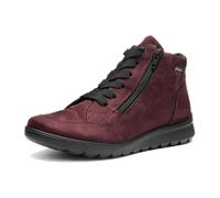 Schnürboots ARA "TORONTO", Damen, Gr. 8,5 (42,5), rot (weinrot), Textil, unifarben, sportlich, Schuhe, Snowboots, Winterstiefel mit Gore-Tex und Weite sehr weit (95952506-8,5) weinrot