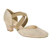 ara TOULOUSE 12-33439 18 beige - Riemchen Pumps für Damen - Größe 41