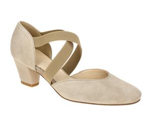 ara TOULOUSE 12-33439 18 beige - Riemchen Pumps für Damen - Größe 42