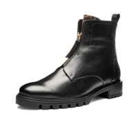 Ara Stiefelette TULSA Damen Glattleder Weite G Schwarz/Braun Größe 42,5