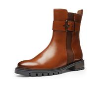 Stiefelette ARA "TULSA", Damen, Gr. 5,5 (38,5), braun (cognac), Glattleder, unifarben, Schuhe, Biker Boots, Stiefel mit Blockabsatz in G-Weite (28497232-5,5) cognac