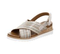 ARA Damen Valencia Keilsandale, Sand Multi Sand, 42 EU
