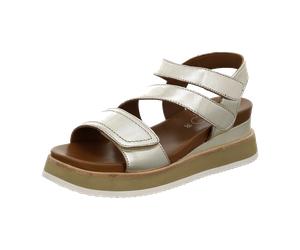 ara Valencia Sandalette platin für Damen, gold, Größe 42 EU