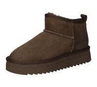 Stiefelette ARA "Ara Stiefelette Veloursleder", Damen, Gr. 39, sesam, Veloursleder, Schuhe (94650907-39) sesam