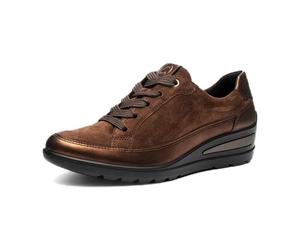 ara Zürich Schnürer mocca für Damen, braun, Größe 43 EU / 9 UK