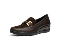 ara Zürich Slipper dunkelbraun für Damen, braun, Größe 41 ½ EU / 7,5 UK
