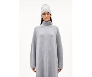 ARADIAA KLEID | recyceltem Woll-Mix - grau (XL)
