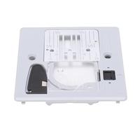 Aramox Geradstich-Stichplatte für Singer 3333 3337 3342, ABS-Kohlenstoffstahl, 8 X 8 Cm, Ersatzteil