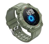 Aramox Sport Smartwatch, 1,3 Zoll Touchscreen, IP67 (Green) | 4.0 Anruf-Textalarm, 10-Tage-, Schritt- und Schlaf-Tracker, Silikonarmband, Fitness für Männer und Frauen