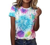arbeits t-Shirt Damen Bluse Damen Casual V-Ausschnitt Langarmshirt Oberteile Lose Große Größen Leinenbluse Tunika Einfarbig Hemd Blusen Shirts L