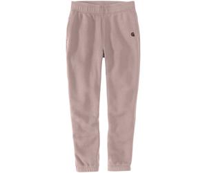 Arbeitsbundhose CARHARTT "Sweatpant", Kinder, Gr. M, US, rosa (pastellrosa), Obermaterial: 50% Baumwolle CO. 50% Polyester PES., Hosen (98426759-M) pastellrosa
