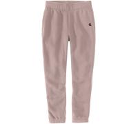 Arbeitsbundhose CARHARTT "Sweatpant", Kinder, Gr. XL, US, rosa (pastellrosa), Obermaterial: 50% Baumwolle CO. 50% Polyester PES., Hosen (98426759-XL) pastellrosa