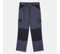 Arbeitshose DICKIES "Dickies Workwear Hosen EVERYDAY TROUSERS", Kinder, Gr. 38x32, Länge 32, grau (grau, schwarz), Obermaterial: 65% Polyester, 35% Baumwolle, Hosen Arbeitshose (25301434-38) grau, sch