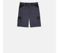 Arbeitshose DICKIES "Dickies Workwear Shorts EVERYDAY SHORTS", Herren, Gr. 33, Normalgrößen, grau (grau, schwarz), Obermaterial: 65% Polyester, 35% Baumwolle, Hosen Arbeitshose (38360953-33) grau, sch
