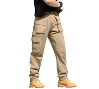 Arbeitshose Herren Winter, Military Cargohose Herren, Arbeit Taktik Worker Militär Kleidung Safari Armee Jogging Wander Outdoor Fashion Camo Flugzeug Bundeswehr Hose, XL