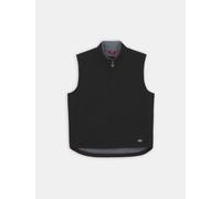 Arbeitsjacke DICKIES "Dickies Workwear Jacken SHERPA LINED DUCK VEST", Herren, Gr. 3XL, schwarz (rinsed schwarz), Obermaterial: 100% Baumwolle, Jacken (31672401-XXXL) rinsed schwarz