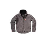 Arbeitsjacke West Coast Choppers Heavy Duty Aus Canvas Mit Sherpa-Futter KohlegrauXL Kohlegrau
