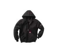 §Arbeitsjacke West Coast Choppers Heavy Duty Canvas Schwarz§